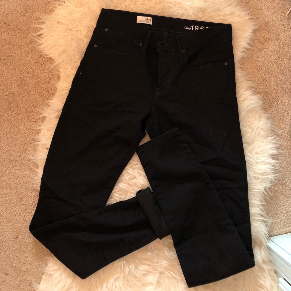 New! GAP Black legging jean sz. 29/8
